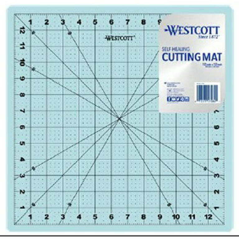 Westcott - Westcott 12 X 18in Self-Healing Cutting Mat with Grid for Sewing,  Quilting, Card Making (00504-PARENT)