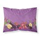 thumbnail image 1 of ""Caroline'S Treasures Frutas Y Verduras En Funda De Almohada Morada Estándar Multicolor"", 1 of 1