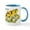 White/Blue Inside, variant on CafePress - Panamanian Golden Frog Mug - 11 oz Ceramic Mug - Novelty Coffee Tea Cup