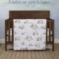 thumbnail image 4 of Disney Winnie the Pooh Storybook Crib Bedding Set, 6-Piece, Ivory/Blue/Sage/Tan, 4 of 10