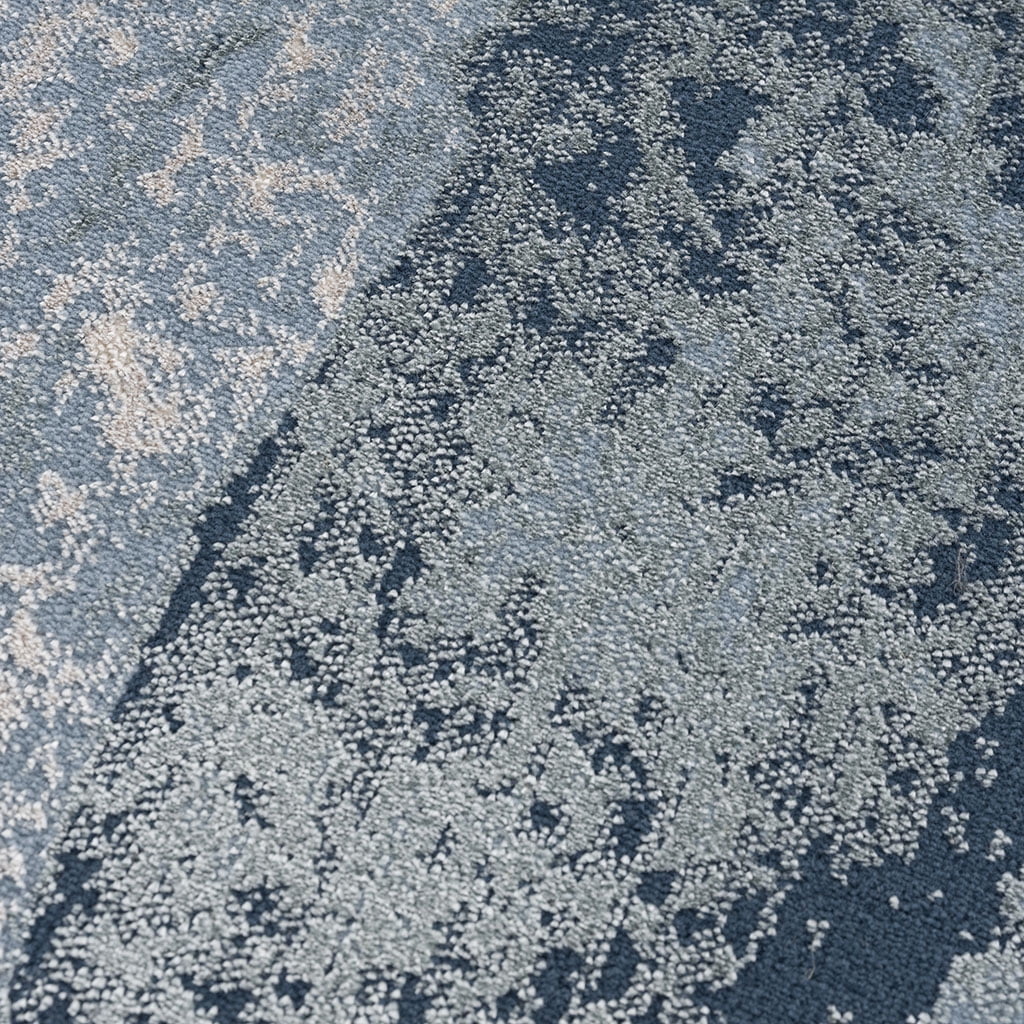 Vintage Style Indoor Entry Area Rug, Easy to Clean Indoor Kitchen Rug