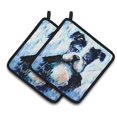 thumbnail image 1 of Carolines Treasures MW1311PTHD Boston Terrier Boston Tuff Paire de Porte-Pot, 1 of 3