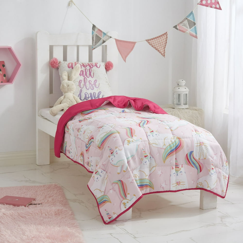 Unicorn Weighted Blanket for Kids by Heritage Club, 6lbs