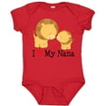 thumbnail image 3 of Inktastic I Love My Nana Boys or Girls Baby Bodysuit, 3 of 5
