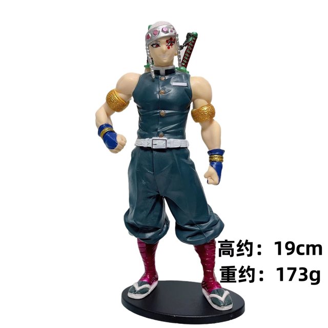 Demon Slayer Anime Figura de acción, Kamado, Nezuko, Kochou, ShiISA, Bu, Kimetsu no Yaiba, Tsuyuri, Oke, AWO, Modèle Butter, 14cm19 cm sin caja al por menor zhangmengya unisex