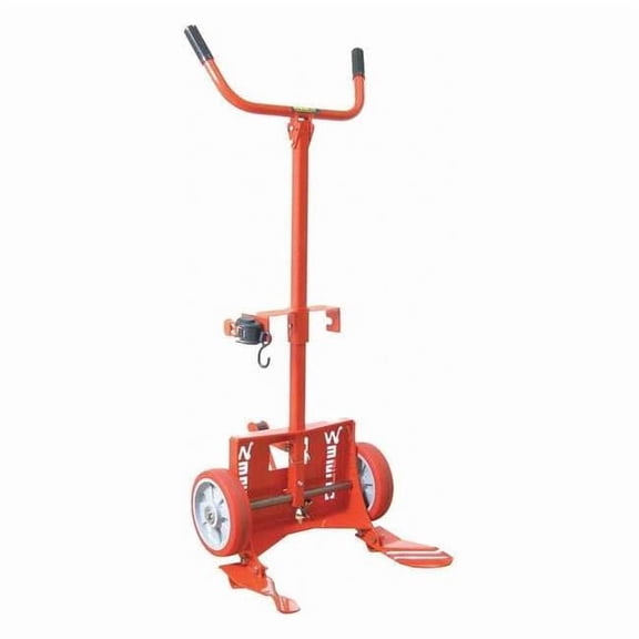 Wesco Drum Hand Truck,1000 lb.,Steel,Orange 240017