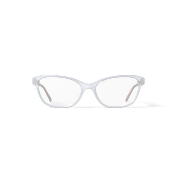 DKNY Women's DK5011 Prescription Eyeglasses with Case, Nude