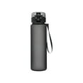 thumbnail image 2 of Leakproof Sports Water Bottle with Handle, 560ml Plastic Gym Cup for Fitness Yoga, Wide Mouth & Secure Lid, Ergonomic Design, Suitable for Work, School & Travel, Easy to Carry & Track Water Intake, 2 of 6