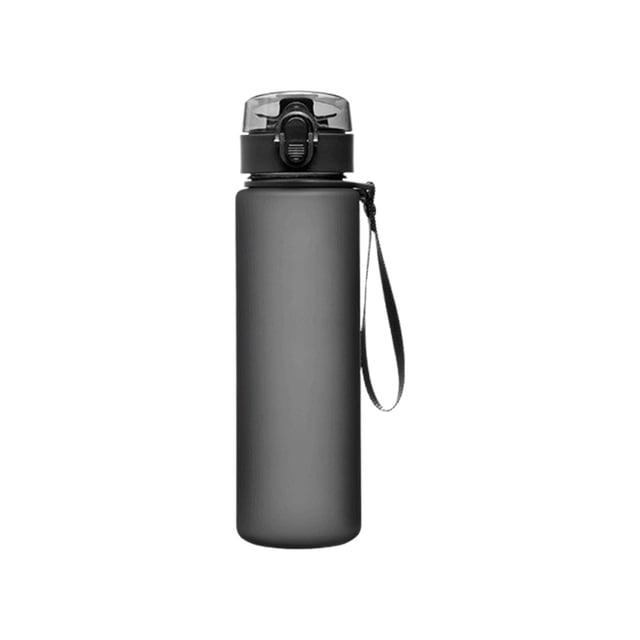 Botella de agua deportiva a prueba de fugas con tapa H para gimnasio, fitness, yoga y ejercicio. Contenedor de hidratación reutilizable para correr, ciclismo y uso portátil. Ideal para el hogar, la