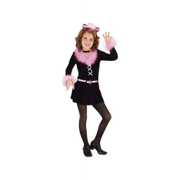 Childs Black Pretty Kitty Costume