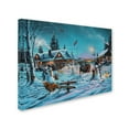 thumbnail image 2 of Trademark Fine Art 'Winter Bliss' Canvas Art by Geno Peoples, 2 of 3