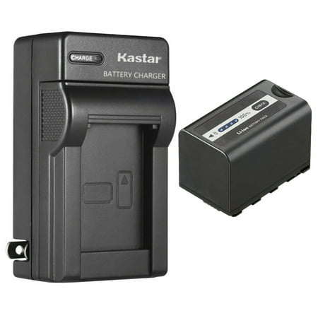 Kastar 1-Pack Battery and AC Wall Charger Replacement for Panasonic AG-VBR59 AG-VBR89G AG-VBR118G Battery Lumix BGH1 Cinema 4K Box Camera Lumix BS1H Full-Frame Box-Style Live & Cinema Camera