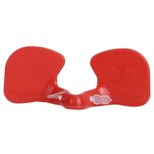 Gafas de ojo de pollo, 500 unidades, antipicoteo, anteojeras para pollos, equipo para aves de corral, diseño personalizado