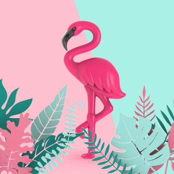 Metalmorphose 3D FLAMINGO KEYRING