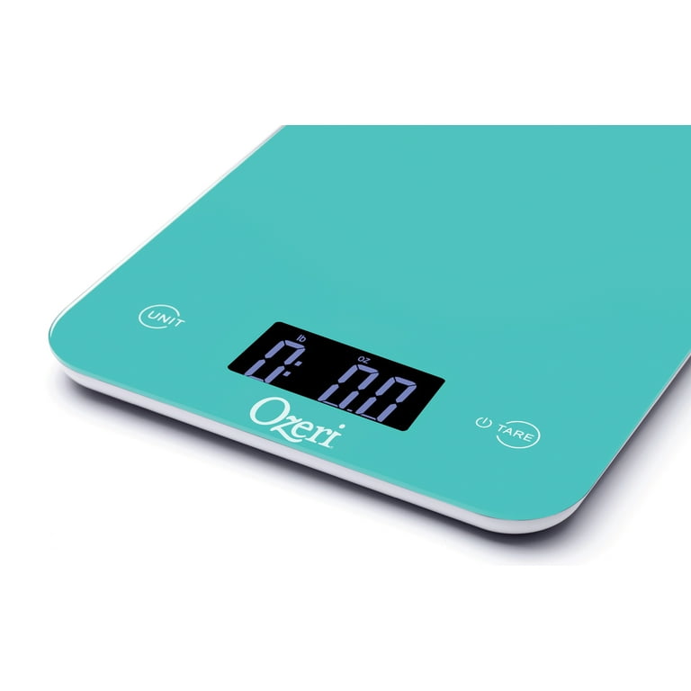 Ozeri Touch Professional Digital Kitchen Scale Tempered Glass, Black