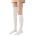 thumbnail image 2 of Women's Compression Socks 20-30 mmHg – Fashion Support Hose for Flying Women's Solid Color Thigh High Socks Winter Knee Warmth Cotton Thick Knit Socks, 2 of 2