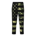 thumbnail image 2 of Gukieu American Flag Camo Print Youth Home Trousers, Elastic Waistband with Pockets for Home and Outing, Suitable for Children Aged 5-16-XS(5-6), 2 of 6