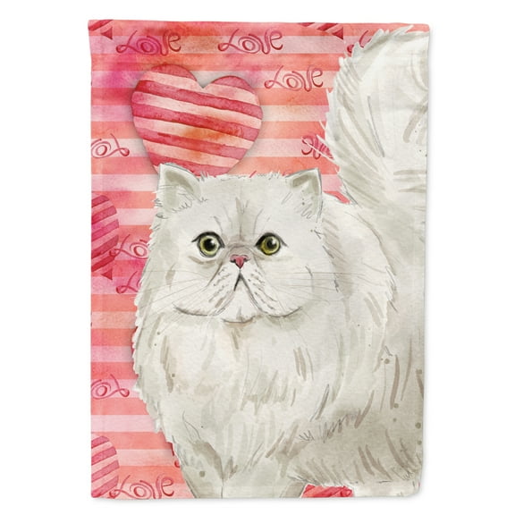 Carolines Treasures CK3050GF Persian Cat Love Flag Garden Size  Small multicolor