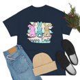 thumbnail image 1 of Happy Easter with bunnies design Unisex Heavy Cotton Tee, 1 of 9