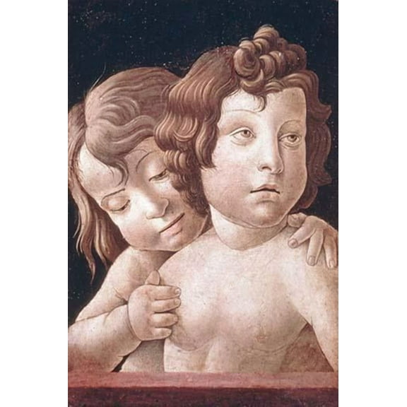 Christ and St John by Bellini-Fine Art Canvas Print (20" x 30")