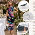 thumbnail image 6 of Chririnla Cosmic Planet Galaxy Print Couple Matching Outfits Summer Dress or Shirts for Couples Hawaii Luau Party Outfit,Mens Dress Shirts,Womens Cocktail Party Dresses for Wedding/Travel,S-3XL, 6 of 6