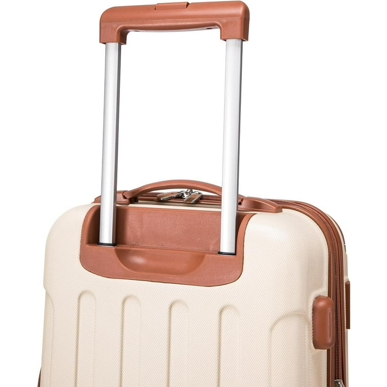 Rockland London ABS Hardside Expandable Luggage with Upright