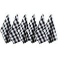 thumbnail image 2 of GoXteam Kitchen Towels Stripes Dish Towels for Kitchen Set of 6, Highly Absorbent Cotton Over Sized 28X18 in Kitchen Hand Tea Towels (Black/White Plaid Kitchen Towels), 2 of 7