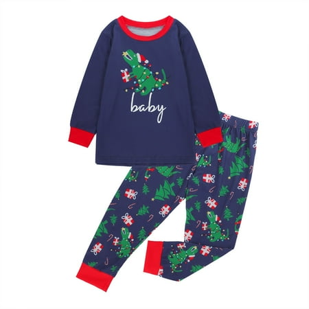 

NECHOLOGY Holiday Pajama Pants for Family Christmas Family Matching Pajamas Cute Pajamas for Christmas Family of 5 Suit Black 6Years