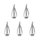 thumbnail image 2 of 5pcs Anillos De De Pescas Guía De Caña Acero Inoxidable Señuelos De Superficie Para Pesca, 2 of 7