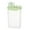 Green, variant on Outoloxit 5.5L Airtight Food Storage Containers with Locking Lid & Handle, Transparent Kitchen Pantry Organization Canisters for Rice, Grains, Cereal, Flour, and Dry Food Storage, BPA Free