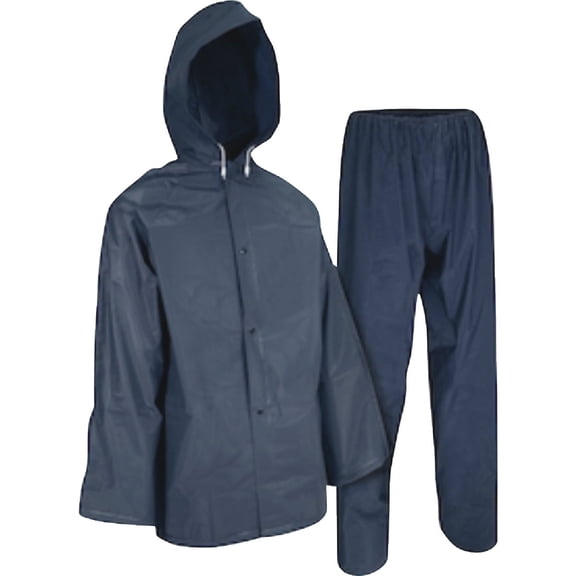 2PC Boss EVA Navy Rain Suit