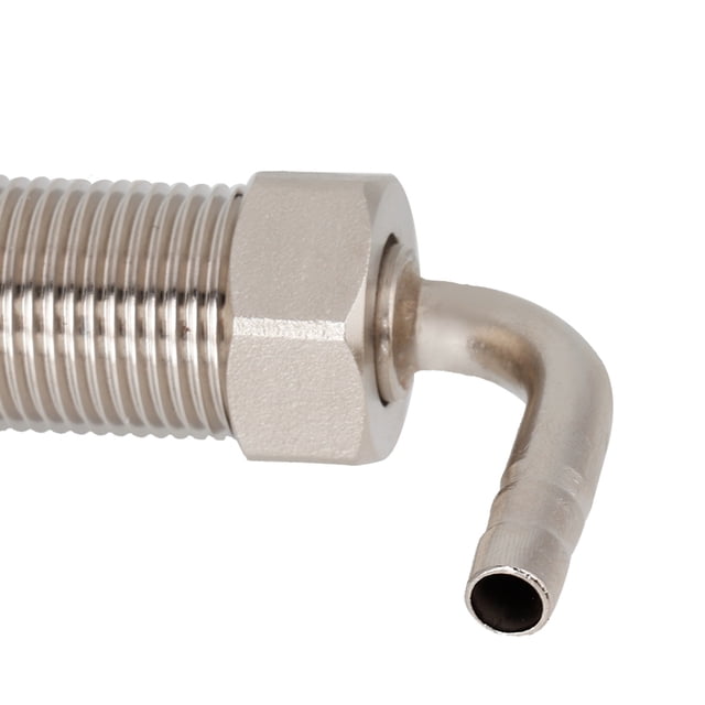 Grifo de Cerveza Ajustable, Control de fljo, Latón Cromado para Fiestas de Cerveza Casera
