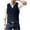 Navy, variant on Nmnitkp Men's V-Neck Suit Vests Slim Fit Casual Business Formal Herringbone Tweed Wool Waistcoat Wedding Groomsmen Suit Vest
