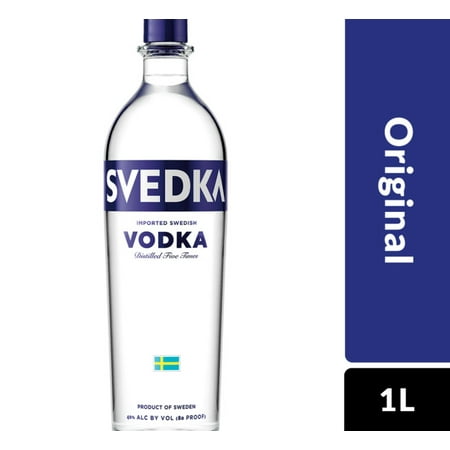 UPC 617768111109 product image for SVEDKA Vodka, 1 L Bottle, 80 Proof | upcitemdb.com