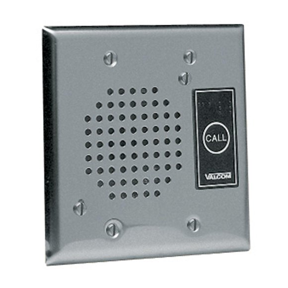 Altavoz con placa de puerta Talkback, acero inoxidable