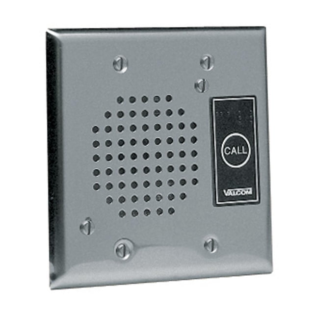 Altavoz con placa de puerta Talkback, acero inoxidable