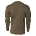 thumbnail image 2 of Banded Men's Merino Wool Crew Base Layer Shirt Chocolate XL, 2 of 2