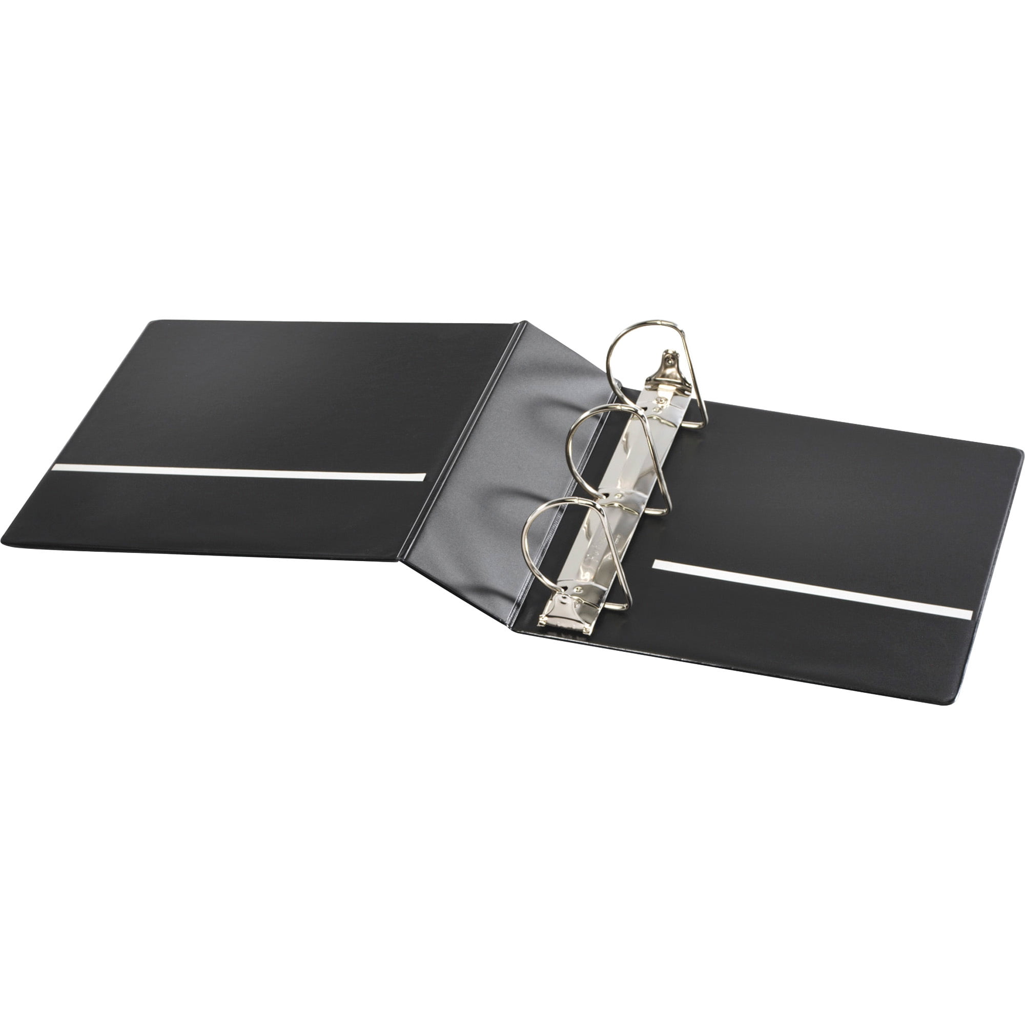 Cardinal Performer ClearVue Slant-D Ring Binder, 3" Cap, 11 x 8 1/2, Black