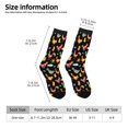 thumbnail image 5 of Yiaed Flowe Rooster Print Great elasticity Crew Socks Sports socks for Men and Women, 5 of 5
