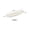 A-1PCS, variant on CHUNTIAN Creative Ceramic Pure White Long Western Plate Hotel Characteristic Irregular Cake Dim Sum Dish Restaurant Cooking Tableware
