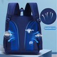 thumbnail image 4 of 1pc Primary School Student Schoolbag, Protective Spine Bag, Burden Reduction Bag, Boys And Girls Children's Schoolbag, Glow In The Dark Space Schoolbag, 4 of 5