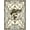 Olive Green Bronze Cream, Pattern 4, variant on ODIKA Fishing Bass Lake Lure Tackle Reel Motif Border Angler Hook Fish Flowing Dynamic Stain Resistant Thin Throw for Entryway, Kitchen, Laundry Room