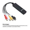 thumbnail image 4 of Unique Bargains VHS to Digital Converter,USB 2.0 Video Capture Card Device VHS VCR DVD to Digital Converter, 4 of 4