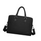 thumbnail image 5 of Maletín para hombre, de negocios, portátil, práctico, de moda, para documentos, bolso de mano, cuaderno Negro, 5 of 8