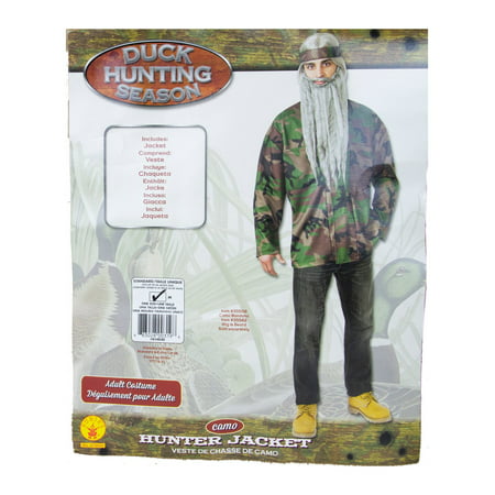Rubies Men's Camo Duck Hunting Season Costume Jacket Costumes - (Best Duck Hunting Jacket)