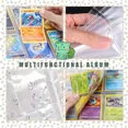 thumbnail image 4 of Trading Card Holder Card Album Binder, Trading Card binder, Present for Children, Folder Book Collectible Card Album, 4-Pocket with 30-Pages 240-Trading Cards Capacity-(PHL4), 4 of 5
