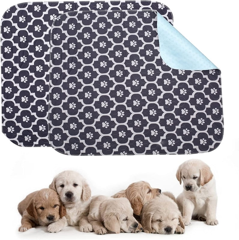Brabtod Washable Puppy Pads Pet Training Pads(2pack),Reusable Puppy Pee