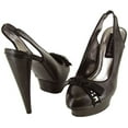 thumbnail image 3 of Steven Womens P-Safe Slingback Platform Pumps, Grey, US 7, 3 of 4