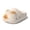 Beige, variant on Women Men Thick Platform Slippers Sandals Height Increasing -On EVA Flock Checkered Footwear Home Indoor Daily Wear with Anti- Cat Outsole Beige 8.5