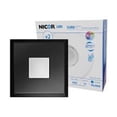 thumbnail image 1 of Nicor Lighting DLF201204KSQBK SureFit V2 Square Ultra Slim Surface Mount LED Downlight, Black, 1 of 1